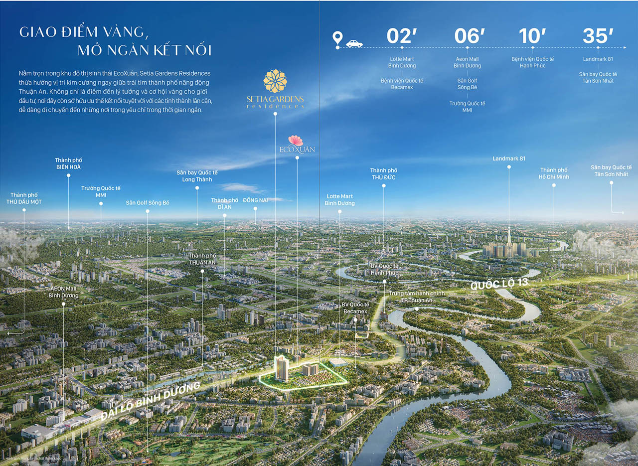 Liên kết vùng Setia Garden