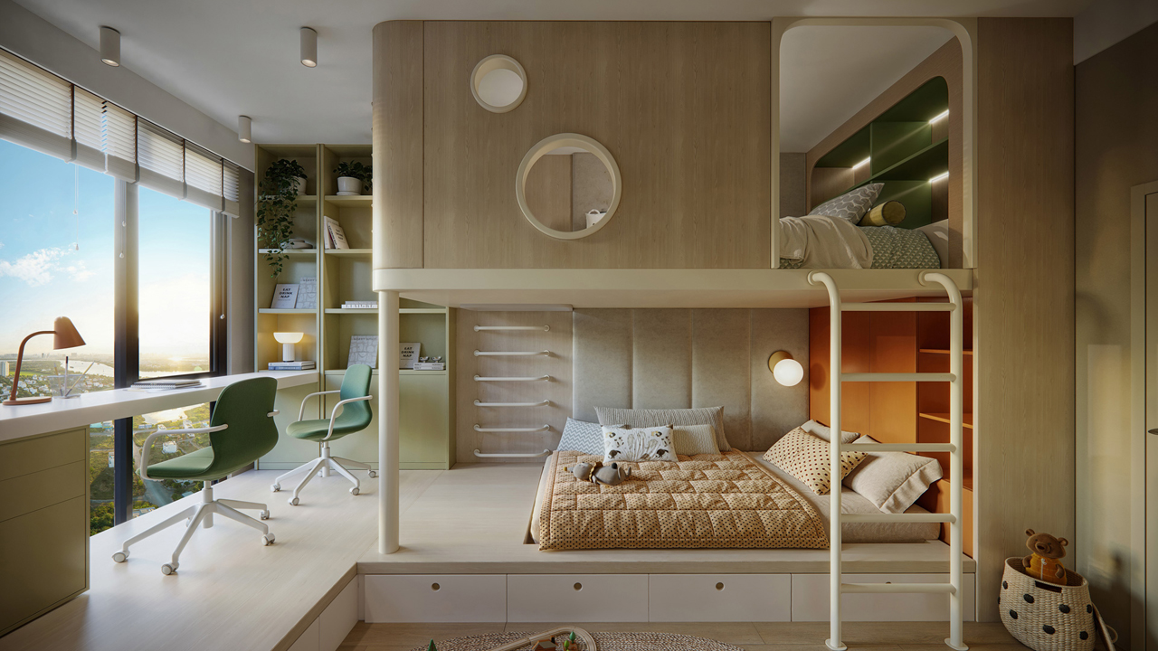 Căn hộ mẫu Setia Gardens