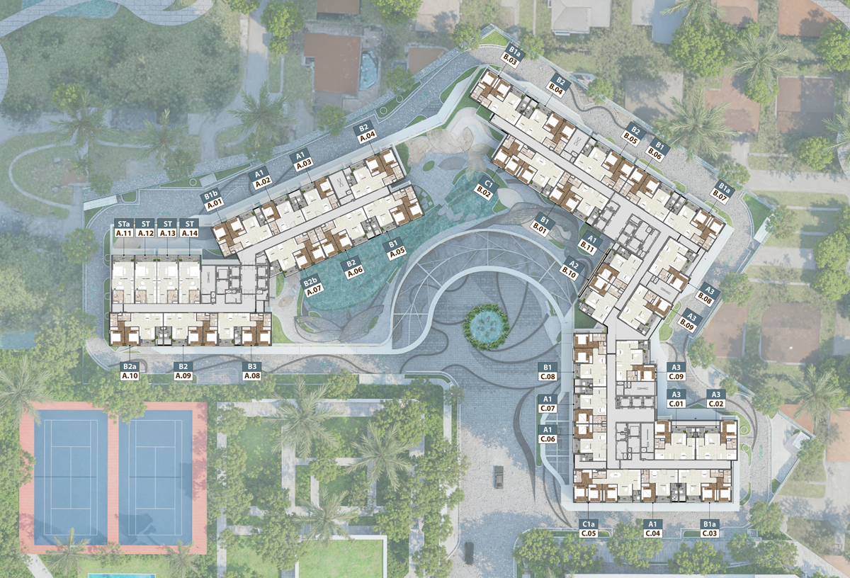 Mặt bằng tổng thể Setia Lái Thiêu